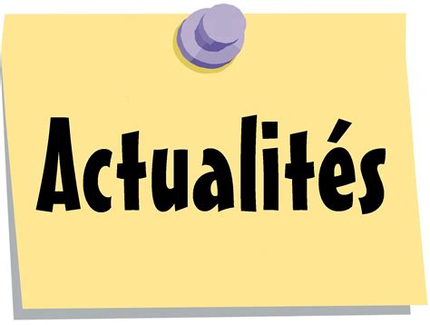 actualités